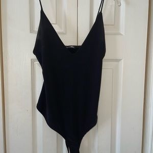 Black Fashion Nova bodysuit size L